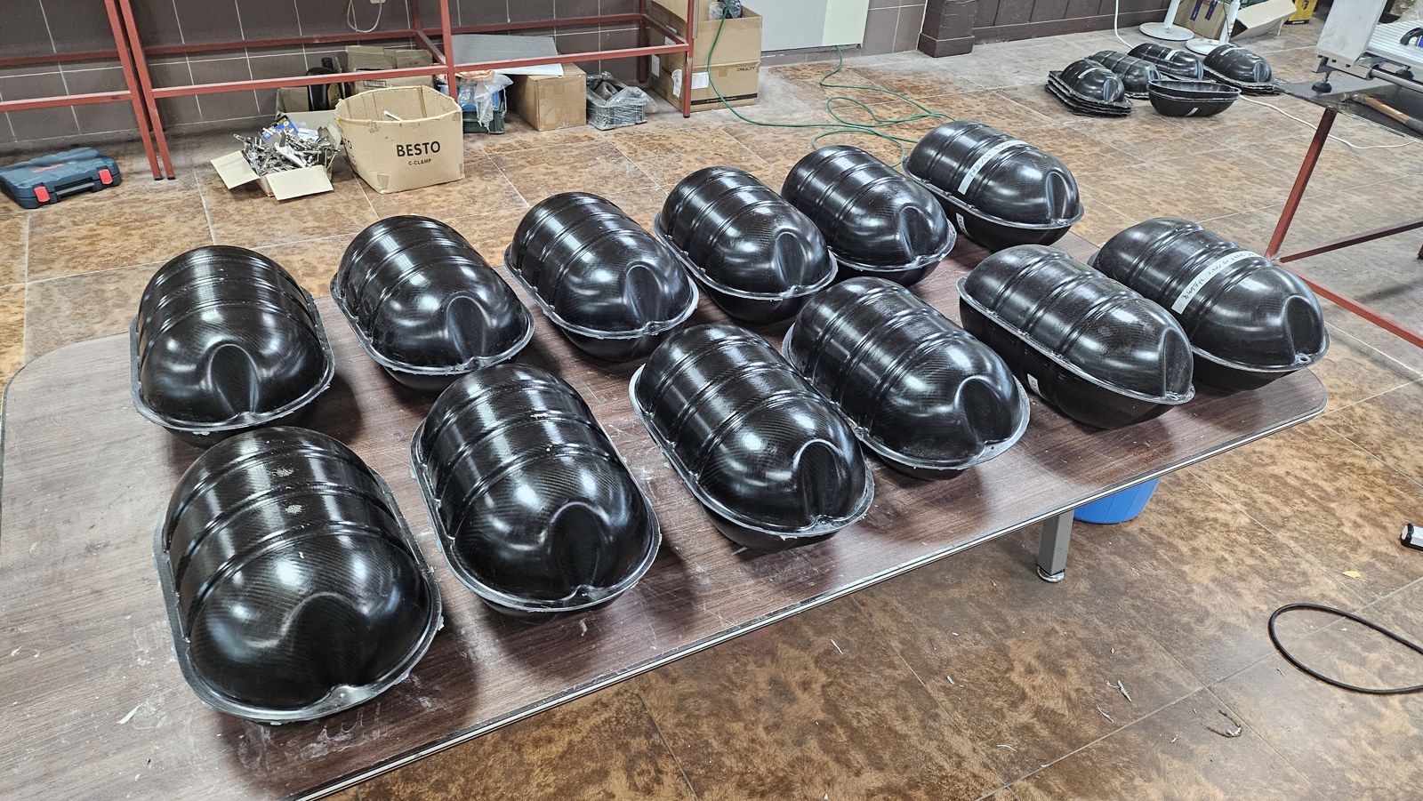 CARO manufactured composite buoys